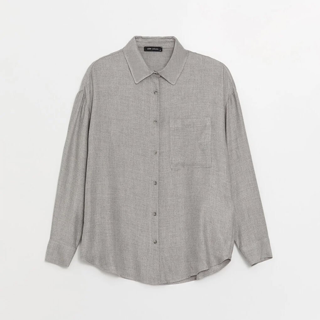 Casual Plain Long Sleeve Oversize